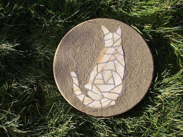 Cat Mosaic Beige £56.00